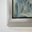 «Spring Blossoms II Slate Blue» par Danhui Nai - impression sur toile-130837654-130837657