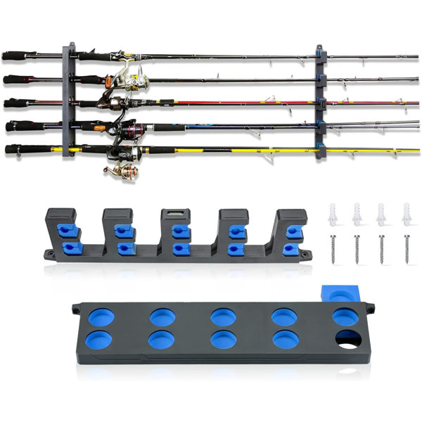 Storage PLUSINNO H5 Horizontal /Pole Holders, Fishing Pole Holders