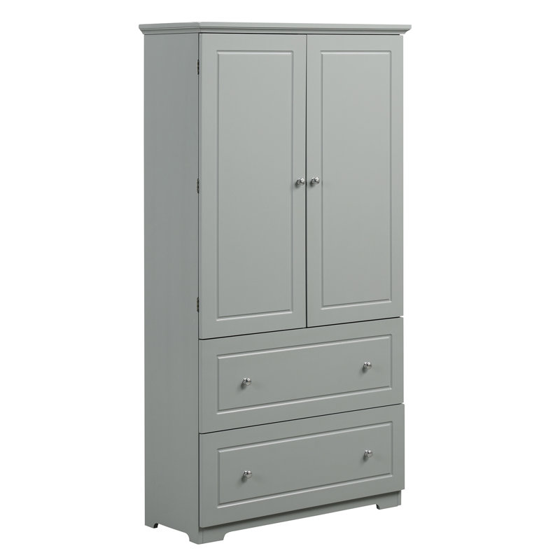 Wide Bathroom Storage Cabinet