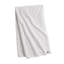 Débarbouillette en coton Lacoste Croc Scale, peu pelucheuse et très absorbante, blanche-119706732-119754869