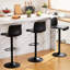 Tabouret de bar rotatif à hauteur réglable avec structure en métal-186712869-186712868