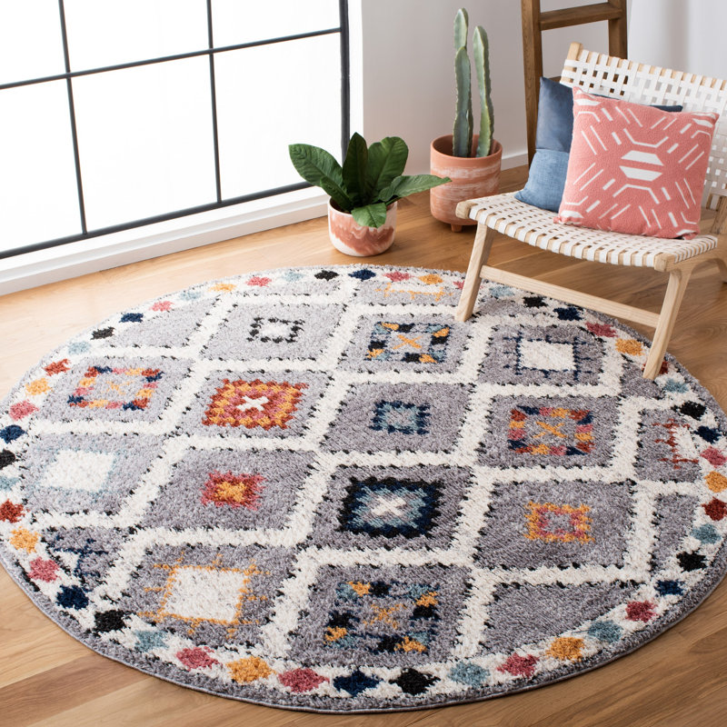 Robichaux Performance Southwestern Rug, Round 6'7"