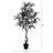 7Ft. Artificial Halloween Black Maple Tree