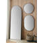 Stainless Steel Oval Wall Mirror-98249880