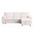 Upholstery Sleeper Sectional Sofa With Storage Space