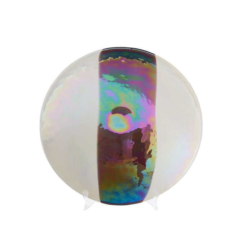 Handmade Glass Decorative Plate