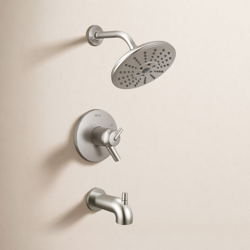 Pomme de douche thermostatique Trinsic, Acier inoxydable Brilliance