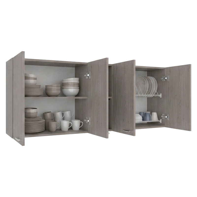 Armoire de cuisine murale avec étagère ouverte MIlano Cannolo, CANNOLI