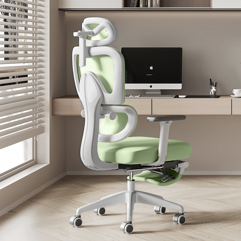 Inbox Zero Mesh Office Chair, Green
