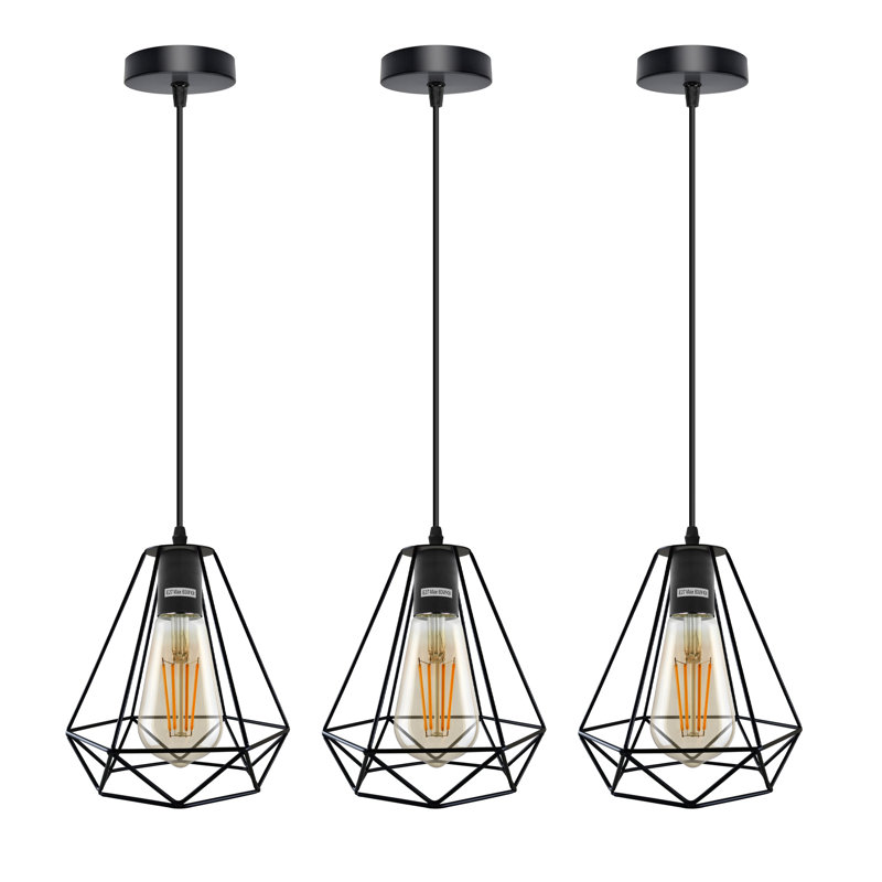 3 - Light Black Pendant