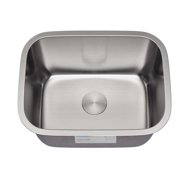 20'' L Single Bowl Stainless Steel Kitchen Sink