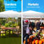 Wedding Party Canopy Tent Outdoor Gazebo With 6 Removable  Sidewalls