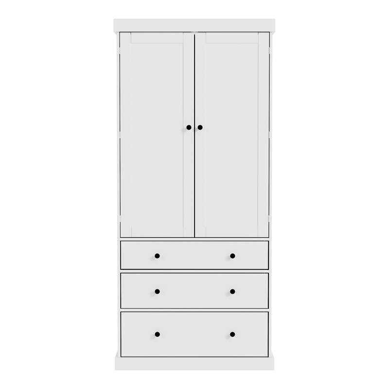 Armoire décorative, Blanc
