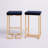 Freea Upholstered Counter Stool with Metal Frame-1596599557