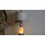 Ensemble de lampes de table en verre 26,5 po avec port USB, ports Tppe-C et prise de courant CA