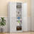 White Kitchen Pantry Cabinet, 70.8" Tall Storage Cabinet withDoors and Adjustable Shelves for Living Room, Bedroom And Dining Room, 15.8"D x 31.5"W x 70.8"H-91438905