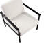 Chaise d'appoint en métal