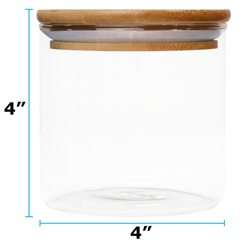 16oz. Glass Food Storage Container