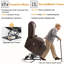 Fauteuil inclinable Power Lift à deux moteurs, fauteuils inclinables à plat à 180 ° pour adultes et personnes âgées avec chaleur et massage, grand, type C, coussin lombaire pour le salon, cuir (brun)-1319068171