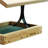 Wood Pole Hopper Bird Feeder