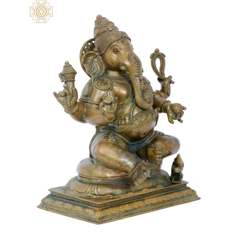 Figurine Ganesha assise
