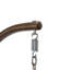 Balancelle d'extérieur pour 1 personne avec support Brookstonval, support pour œuf suspendu en osier tissé à la main, structure en fer résistant aux rayons UV, méridienne de patio rembourrée pour porche, jardin, balcon et cour arrière-1081394854-1086440091
