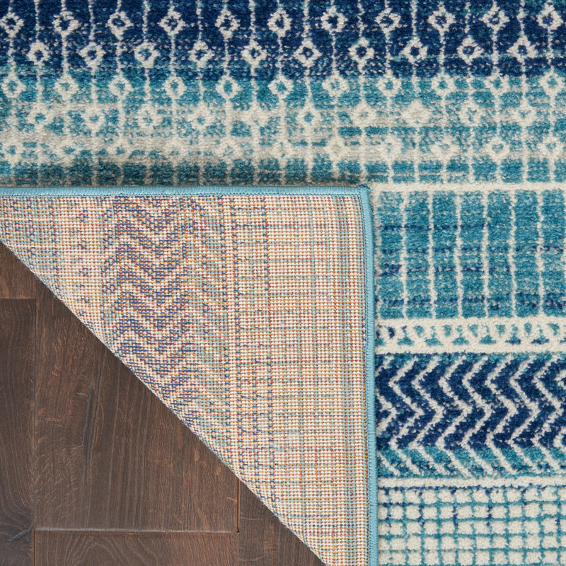 Striped Area Rug, Rectangle 160 x 221cm