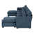 Blue Chenille