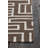 Chevella Authentic Flatwoven Handmade Brown & Ivory Reversible Modern Geometric Maze Wool & Cotton Area Rug-1806981558