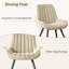 Ensemble de table et chaises de salle à manger extensible ronde à ovale Fecteau-132789857-132789860