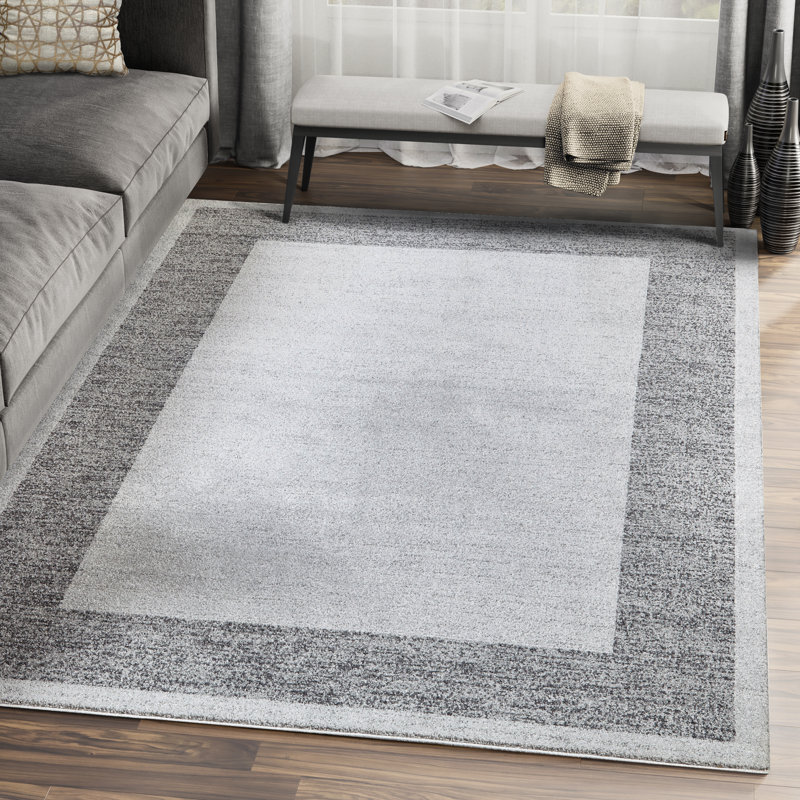Tapis gris Sumter, Rectangle 4 pi x 6 pi