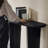 Minimalist Retro Console Table-617937902