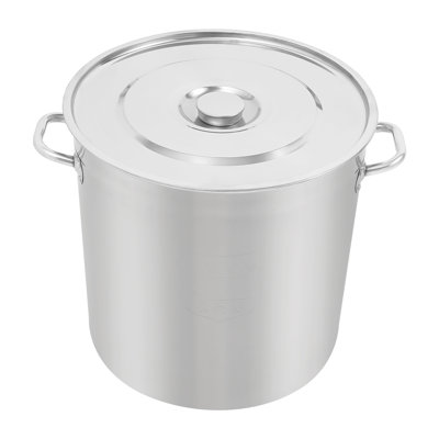 22.2Qt./ 34.8Qt./50.7Qt. Stainless Steel Stock Pot With Lid