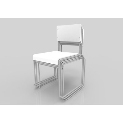 Armless Stacking Chair