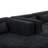 144" Upholstered Sofa Free-Combined Sofa Couch With Two Chaise Lounge And Five Back Pillows For Living Room-935874764