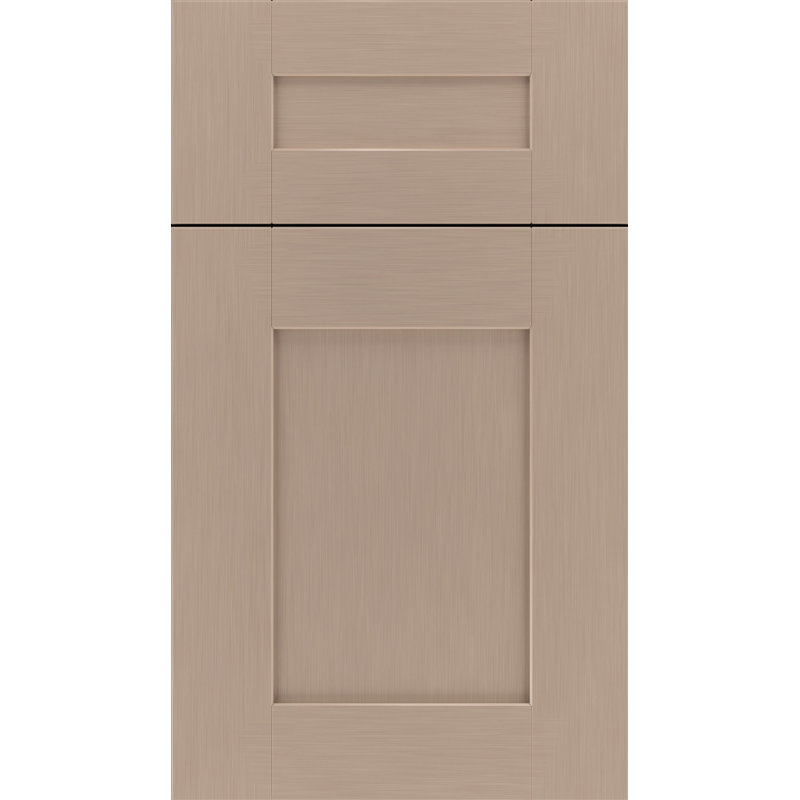Dwelling Full Access Crescent Door Sample, Portabello, Maple