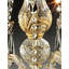 Lustre traditionnel / classique à 8 lumières de style bougie avec accents en cristal Washam