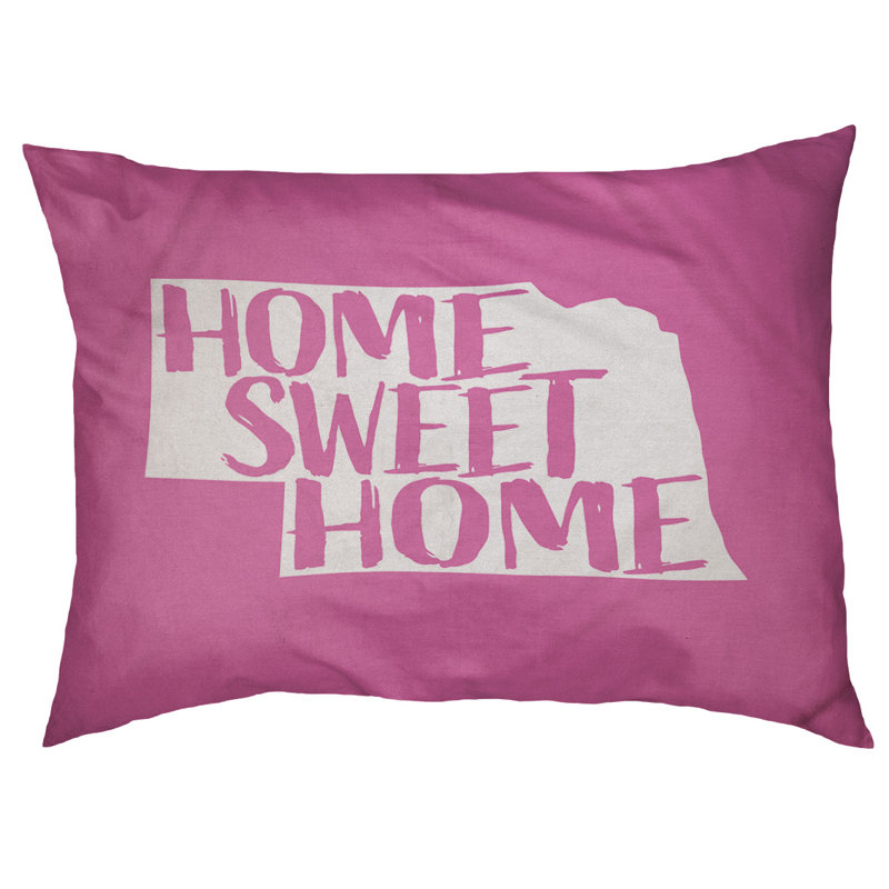 Coussin pour chien d’extérieur nebraska pour chien home, Moyen (H 6,5 po x l 40 po x P 30 po), Rose