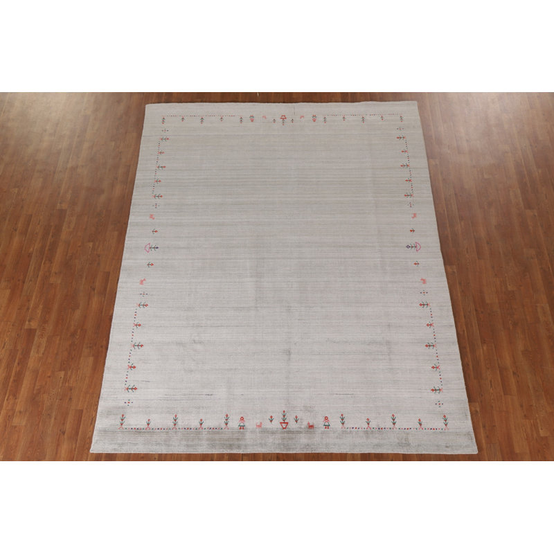 Tapis indien fait à la main Gabbeh 8 x 10