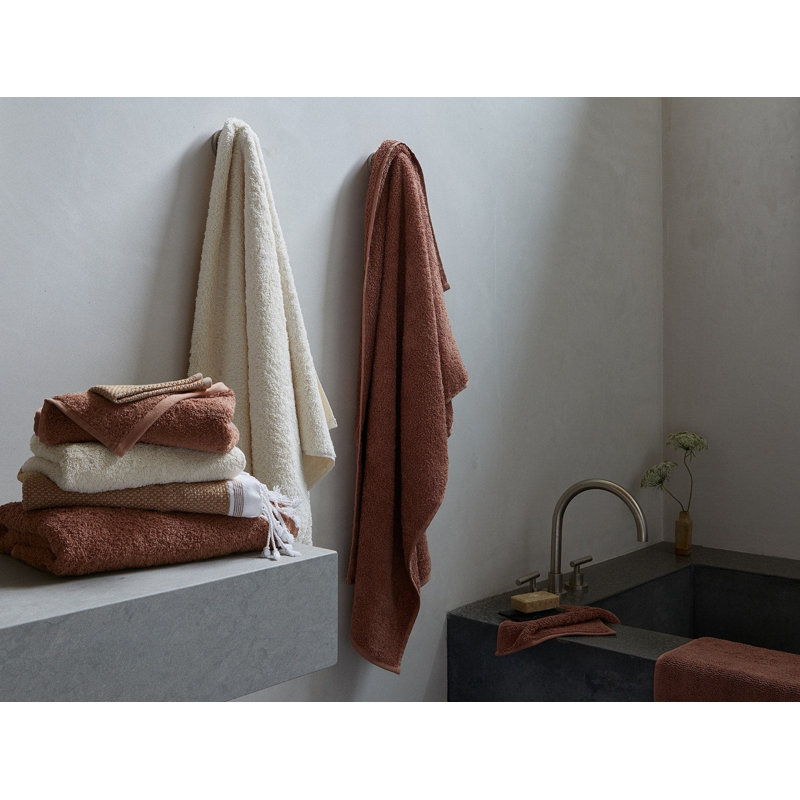 Cloud Loom 100% Cotton Plush Bath Towel, Praline, Bath Towel - 1 Pack