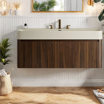 Meuble-lavabo moderne avec rangement