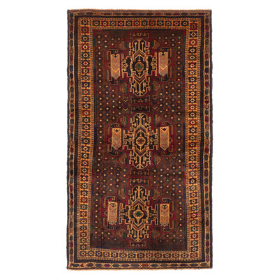 Teimani Brown Rug 3'6" x 6'6"