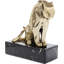Lion on Marble 34cm Decorative Figurine