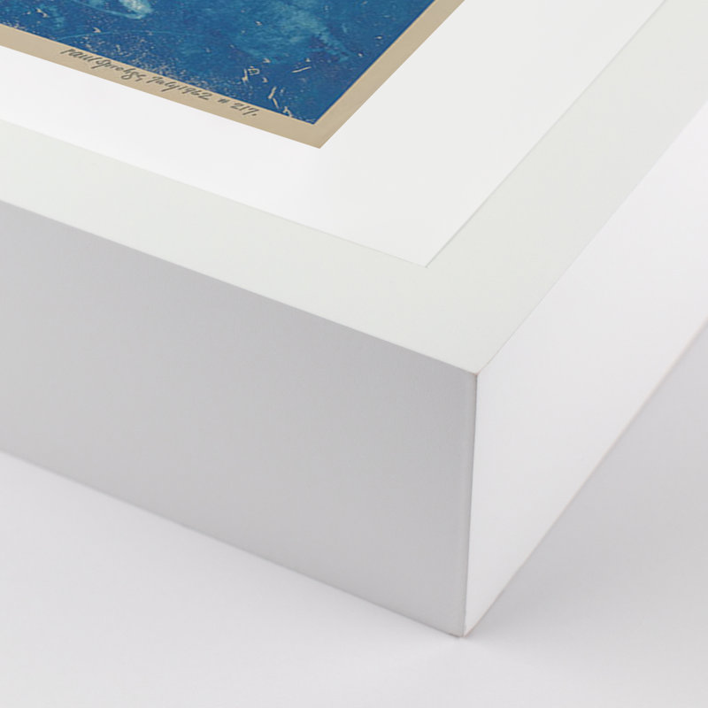 Swimmers Print by Pepi Sprohge, 40" H x 30" W x 2.5" D, White/Neutral