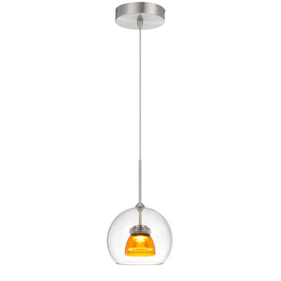 Luminaire suspendu géométrique à 1 lumière Lamanna
