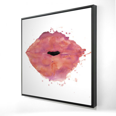 "Rouge à lèvres aquarelle"