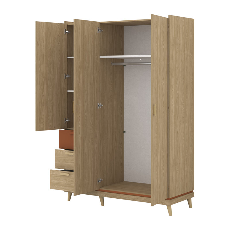 Holladay Laminate Wardrobe, Beige