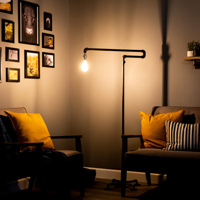 Lampe sur pied robuste à suspendre avec 15 po Base carrée