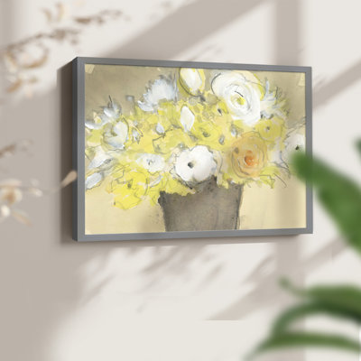 Table Bouquet II - Reproduction encadrée - Restickable