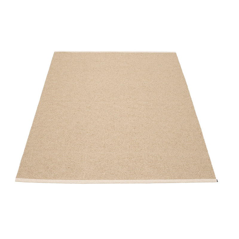 Mono Area Rug, Beige, Rectangle 4'6" x 6'6"